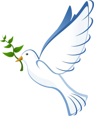 Dove Peace Nature Stickdatei