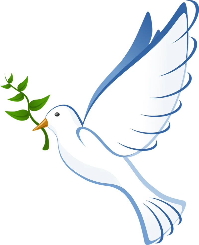 Dove Peace Nature Stickdatei – Tiere