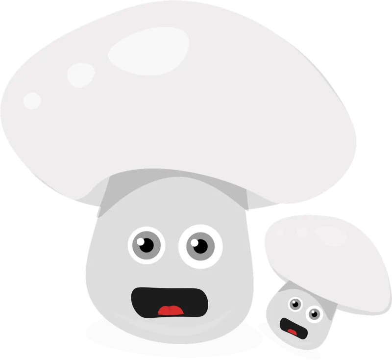 Mushroom Cartoon Fungus Stickdatei – Natur