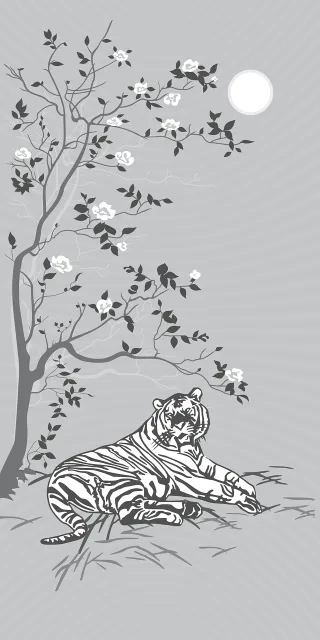 Asian Nature Design Stickdatei