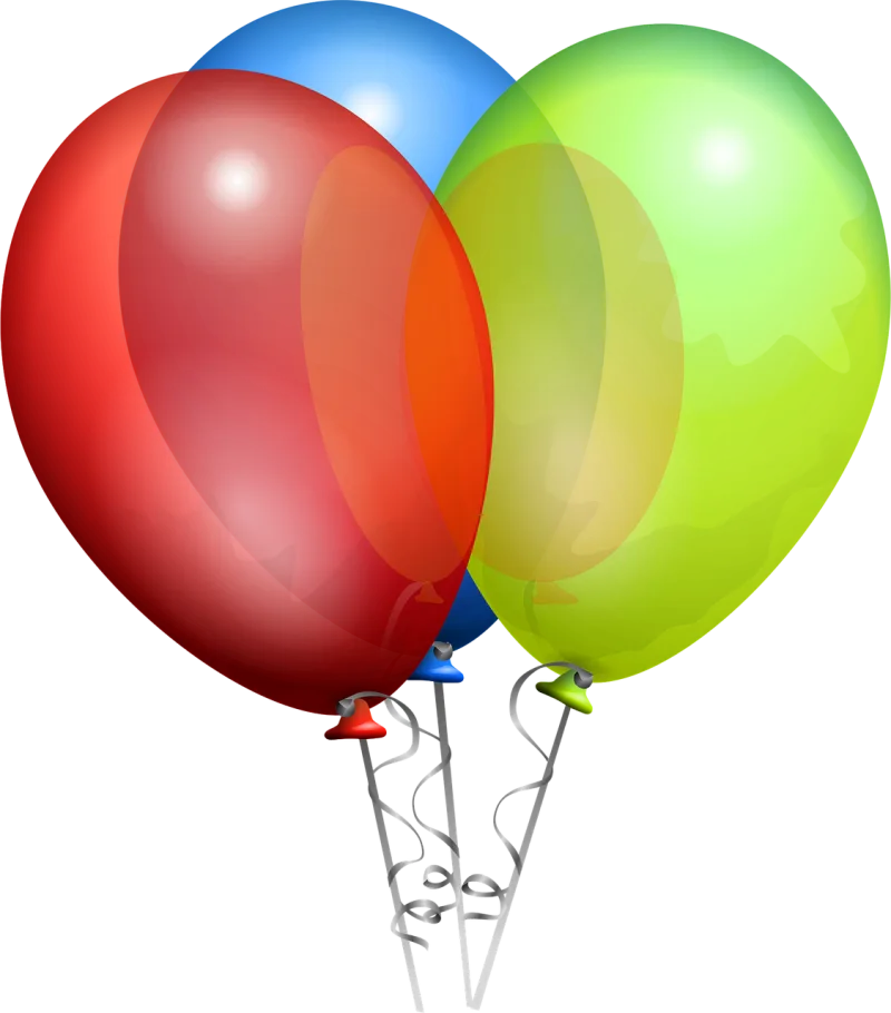 Balloons Party Color Stickdatei – Fahrzeuge