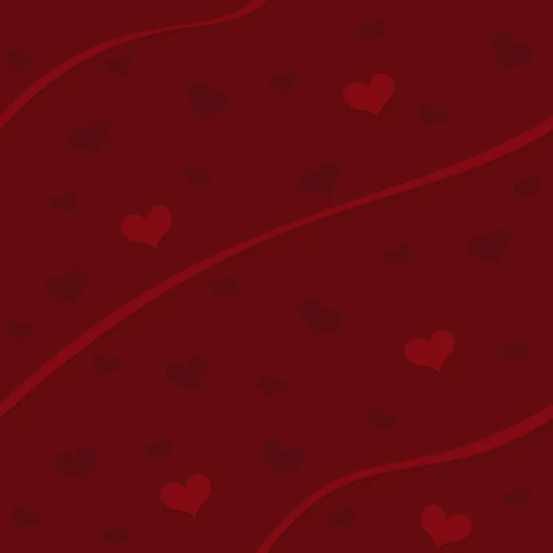 Red Background Hearts Stickdatei – Herzen & Liebe