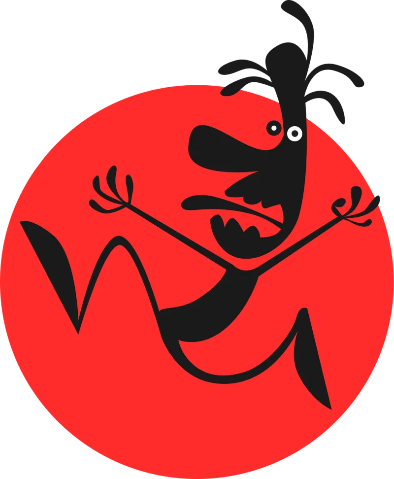Person Silhouette Panic Stickdatei – Sport