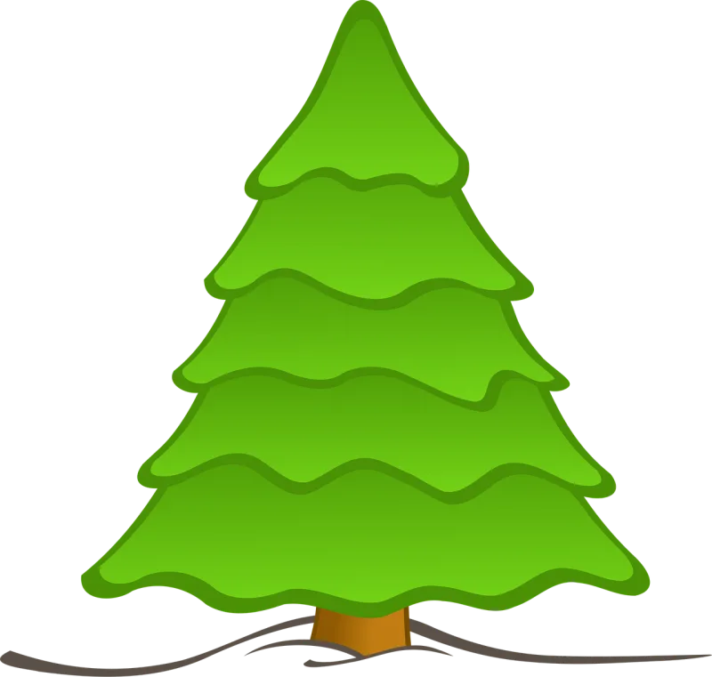 Tree Forest Nature Stickdatei – Weihnachten