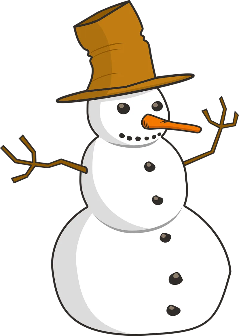 Snowman Snow Christmas Stickdatei – Weihnachten