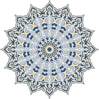 Arabesque Mandala Decorative Stickdatei