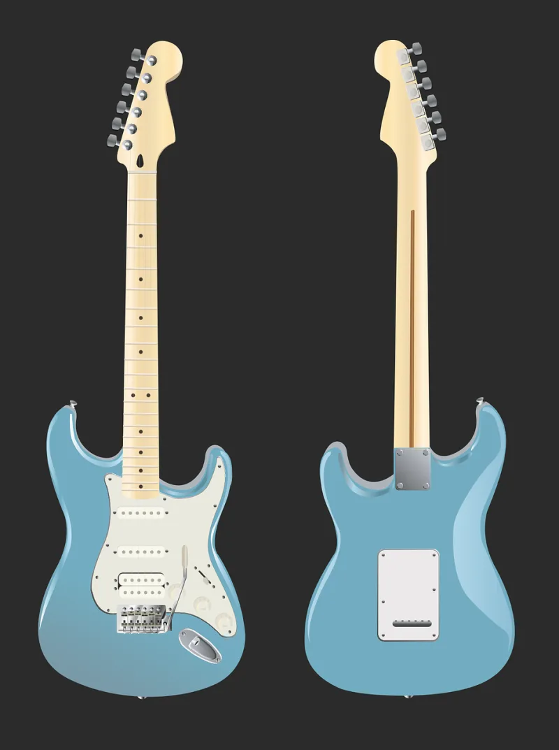 Guitar Guitarist Music Stickdatei – Musik