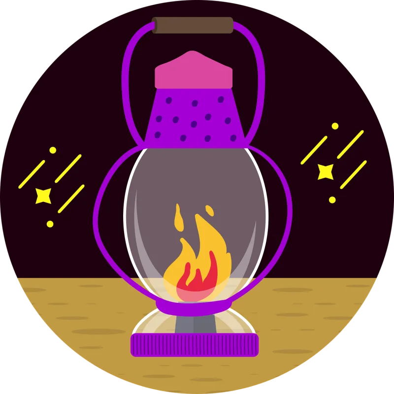 Lamp Night Oil Stickdatei – Fahrzeuge
