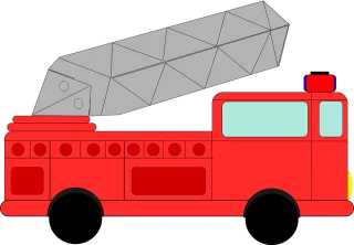 Firetruck Fire Truck Stickdatei