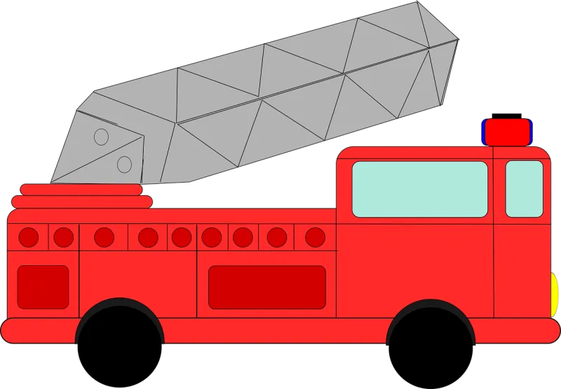 Firetruck Fire Truck Stickdatei – Fahrzeuge