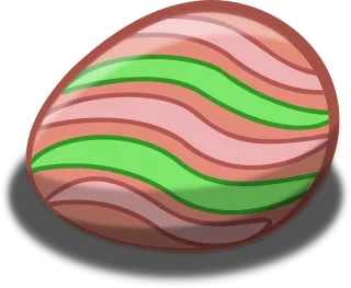 Easter Egg Pink Stickdatei