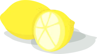 Lemon Fruit Angry Stickdatei