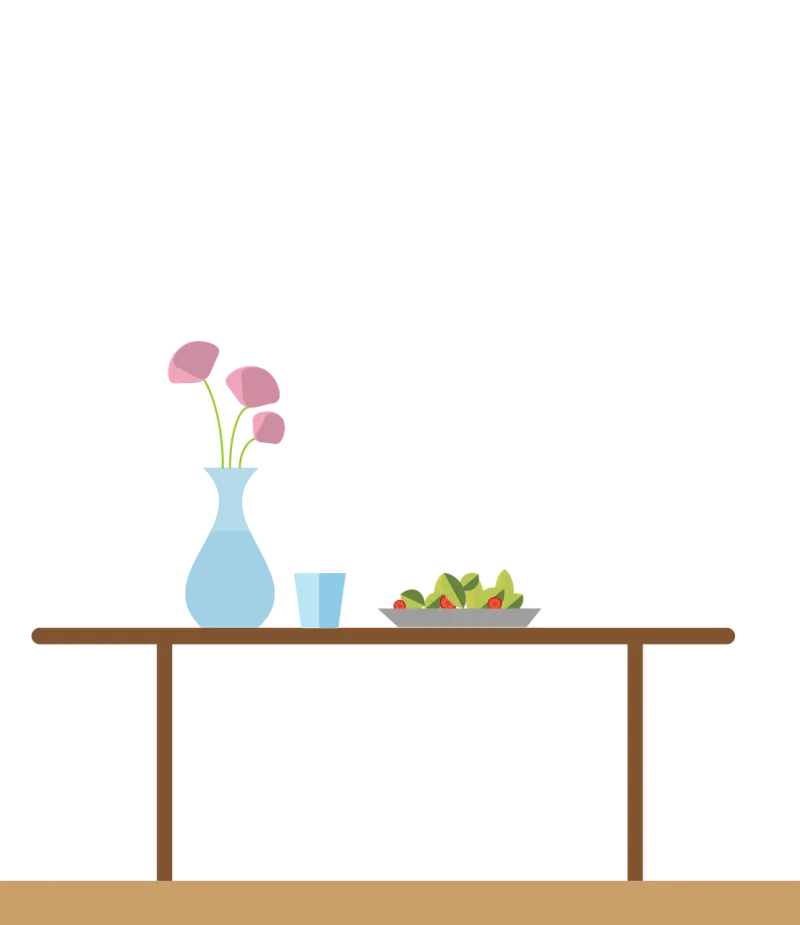 Table Meal Salad Stickdatei – Essen & Trinken