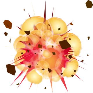 Explosion Detonation Boom Stickdatei – Fahrzeuge