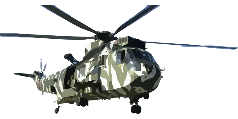 Helicopter Chopper Military Stickdatei – Fahrzeuge
