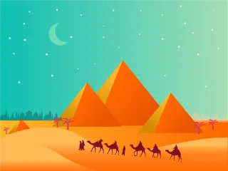 Pyramid Nature Desert Stickdatei