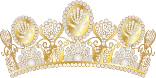 Graphic Crown Swedish crown Stickdatei