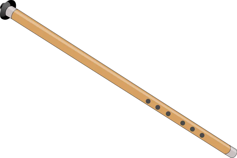 Flute Wind Instrument Stickdatei – Musik