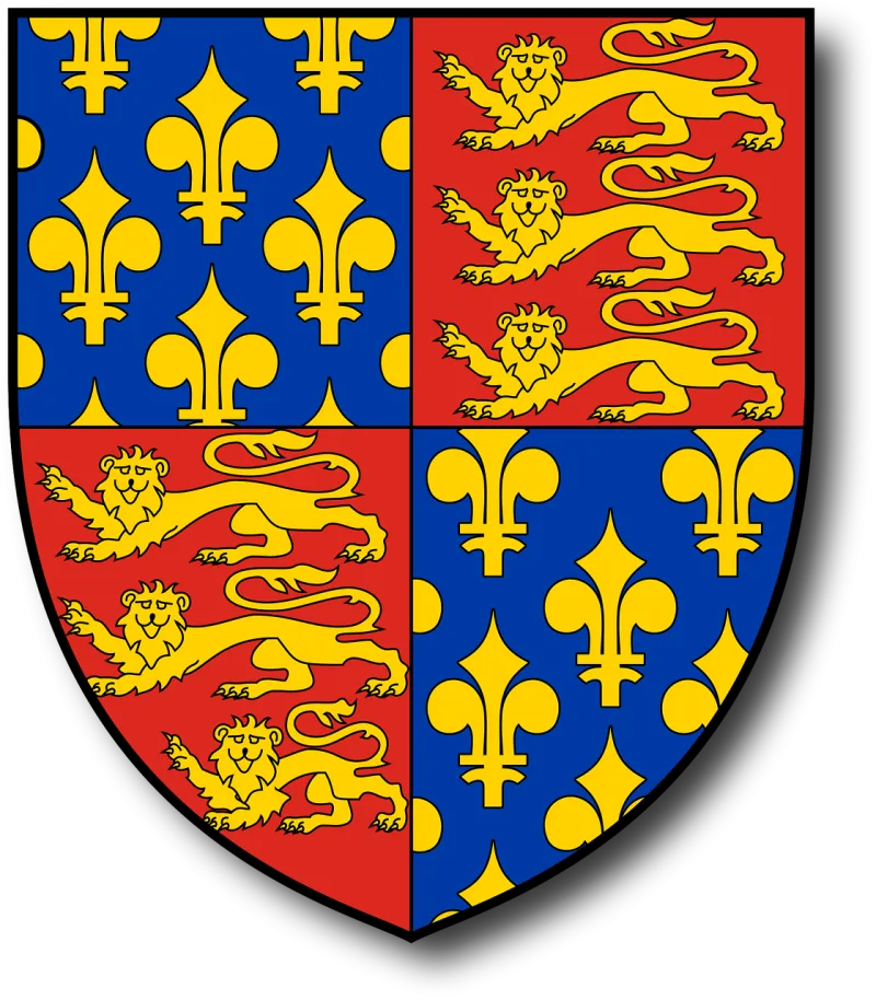 Angevin Plantagenet Coat of arms Stickdatei – Tiere