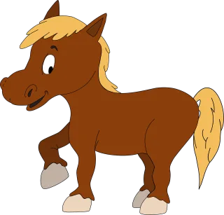 Horse Nature Animals Stickdatei