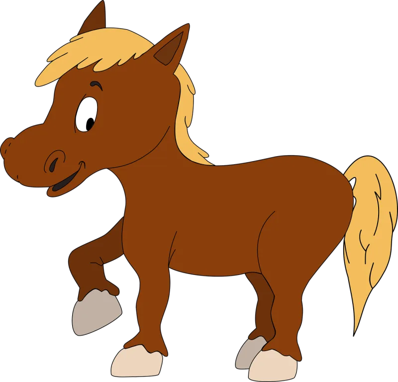Horse Nature Animals Stickdatei – Tiere