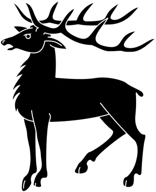 Deer Animal Mammal Stickdatei