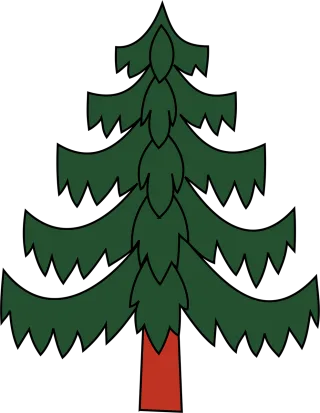 Christmas Tree Green Stickdatei – Weihnachten