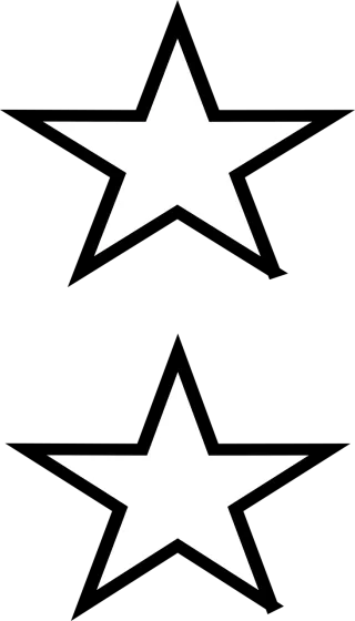 Stars Shape Black Stickdatei – Natur