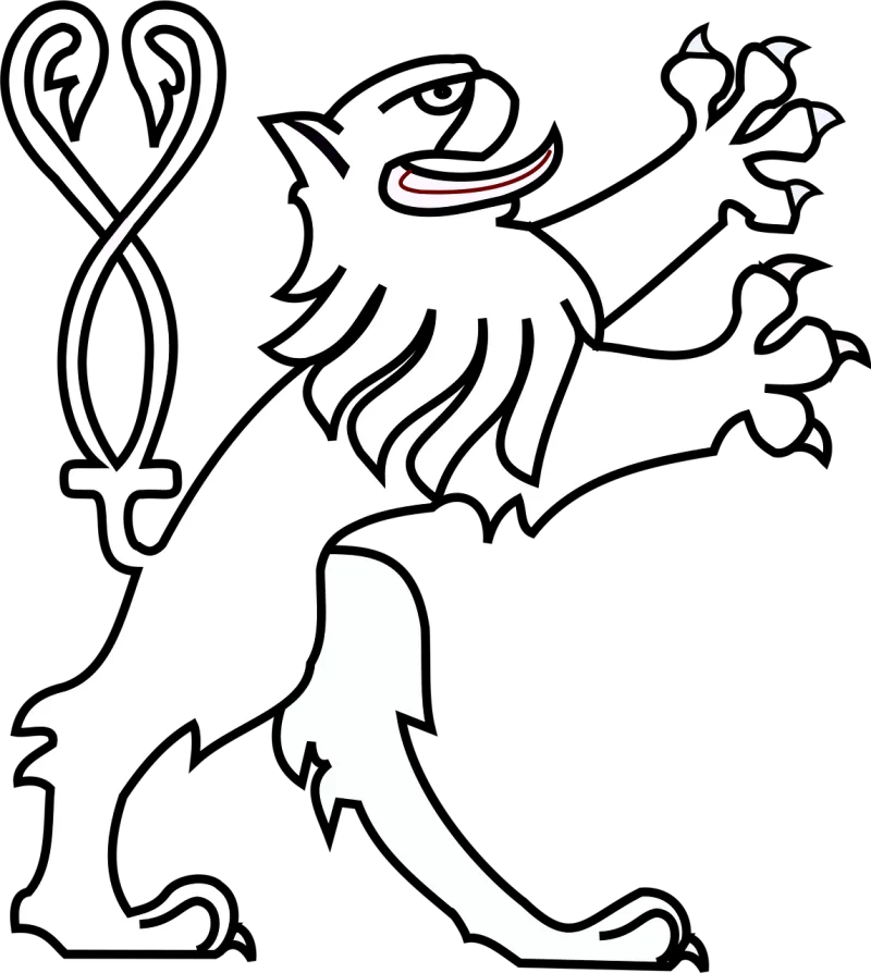 Lion Animal Nature Stickdatei – Tiere