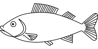 Fish Nature Sea Stickdatei