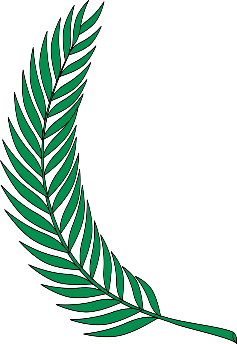 Green Leaf Plant Stickdatei – Natur