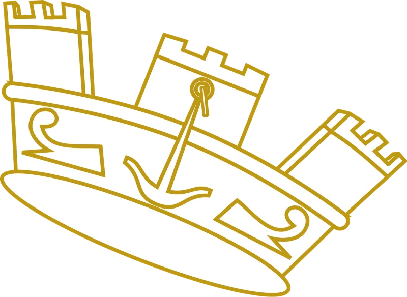 Crown Gold Golden Stickdatei – Kinder