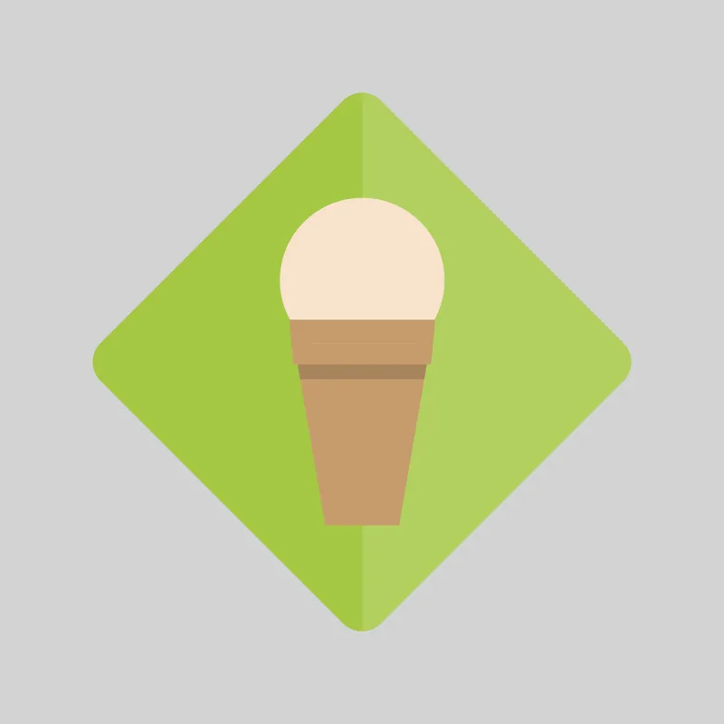 Ice-cream Sweets Dessert Stickdatei – Essen & Trinken
