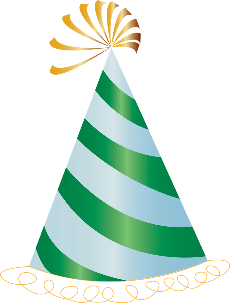 Party hat Celebration Holiday Stickdatei – Herzen & Liebe