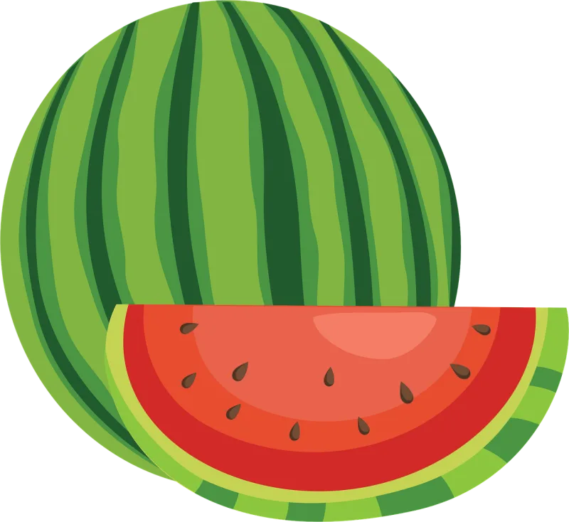 Watermelon Fruit Food Stickdatei – Essen & Trinken