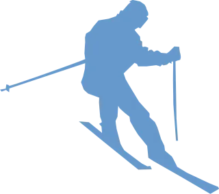 Skiing Olympics Speed Stickdatei