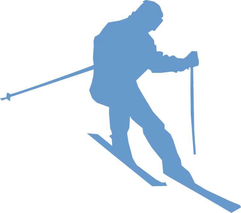 Skiing Olympics Speed Stickdatei – Sport
