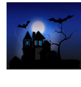 House Halloween Spooky Stickdatei