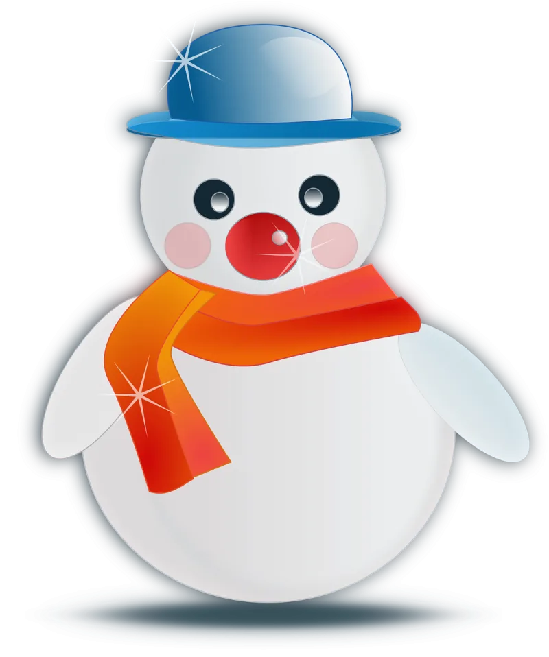 Snowman Winter Christmas Stickdatei – Weihnachten
