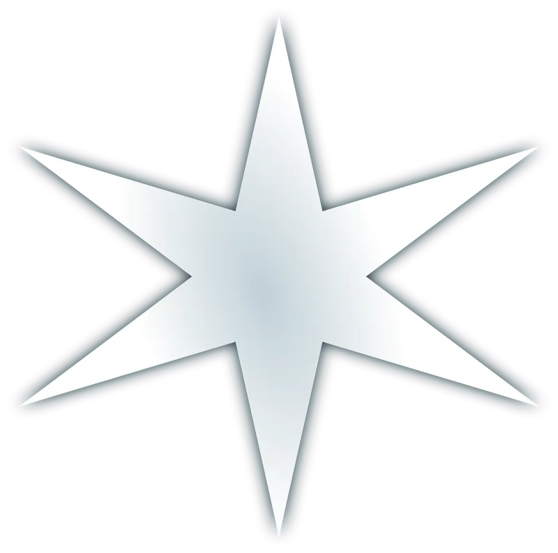 Star Decoration Snowflake Stickdatei – Weihnachten
