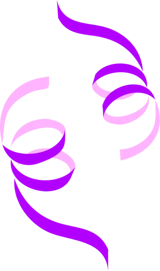 Ribbon Party Decorative Stickdatei