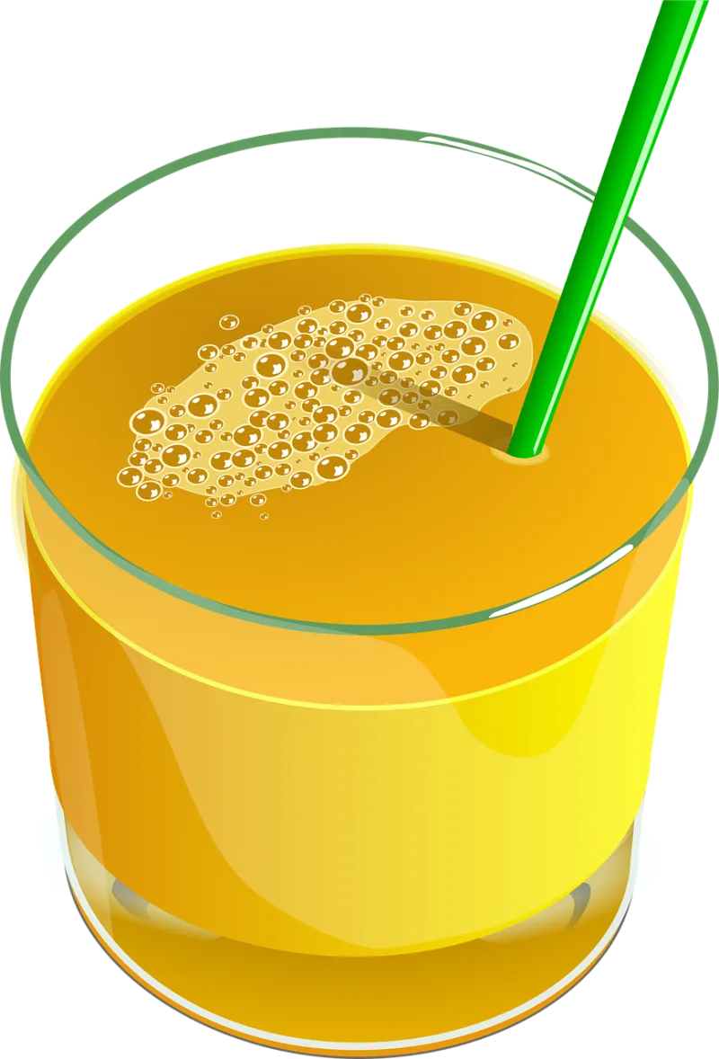 Juice Orange Drink Stickdatei – Essen & Trinken