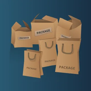 Package Packaging Packages Stickdatei