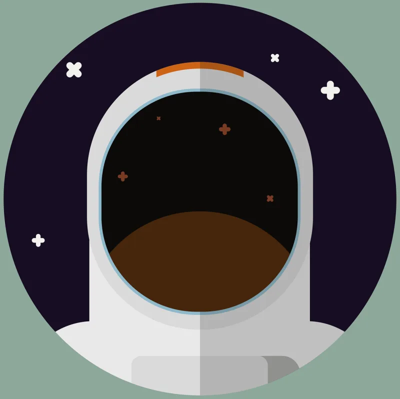 Astronaut Space Astronomy Stickdatei – Kinder