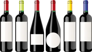Bottle Wine Alcohol Stickdatei