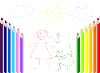 Colored Pencils Colors Stickdatei