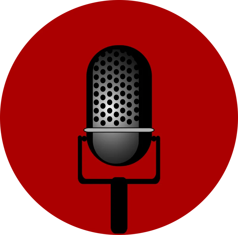 Microphone Mic Red Stickdatei – Musik