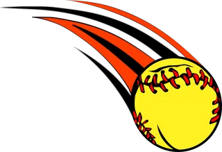 Softball Baseball Whoosh Stickdatei