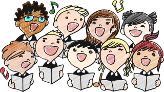 Choral Singing Children Stickdatei