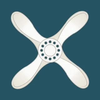 Propeller Blades Fan Stickdatei – Fahrzeuge